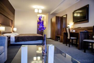 Фото номера Двухместный номер Делюкс с 1 кроватью Отель Hotel Pogoria Residence г. Домброва-Гурнича 6