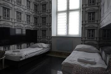 Фото номера Двухместный номер с 2 отдельными кроватями Мини-отель Pałac Dąbrowa г. Домброва-Гурнича 30