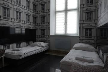 Фото номера Двухместный номер с 2 отдельными кроватями Мини-отель Pałac Dąbrowa г. Домброва-Гурнича 9